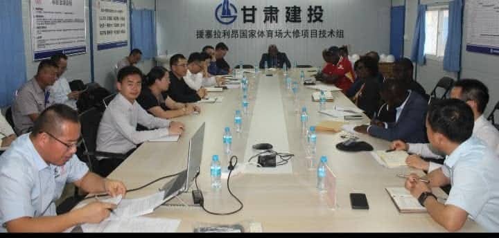 Ambassador Wang Supports National Stadium Expansion