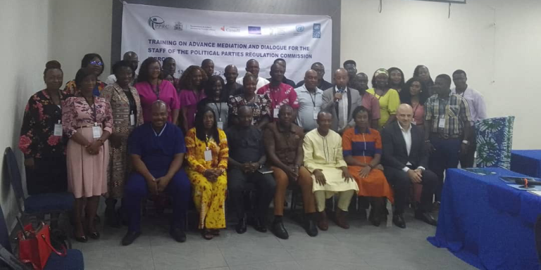 UNDP and KAIPTC Launch Peace Mediation Training for PPRC Staff
